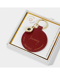 Katie Loxton Birthstone Keyring - January